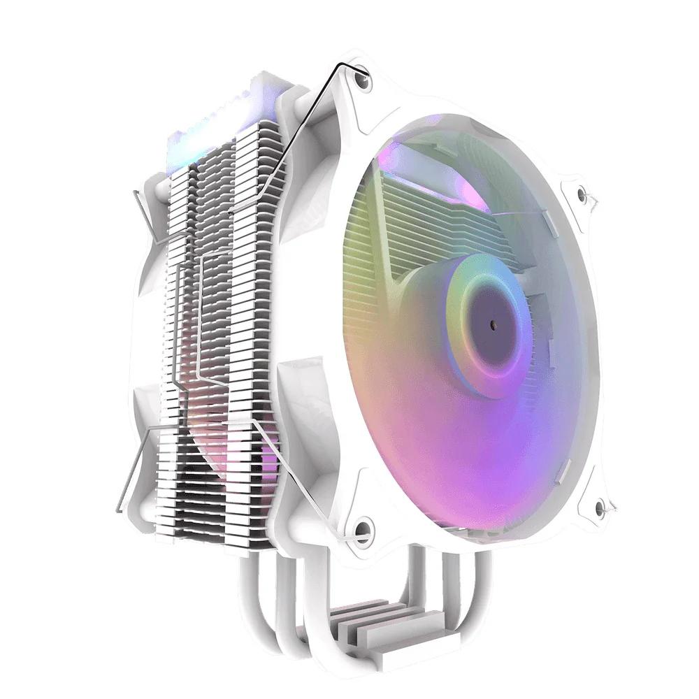 DarkFlash Darkair Plus (LT) CPU Cooler (Black, Pink, White) - Image 5