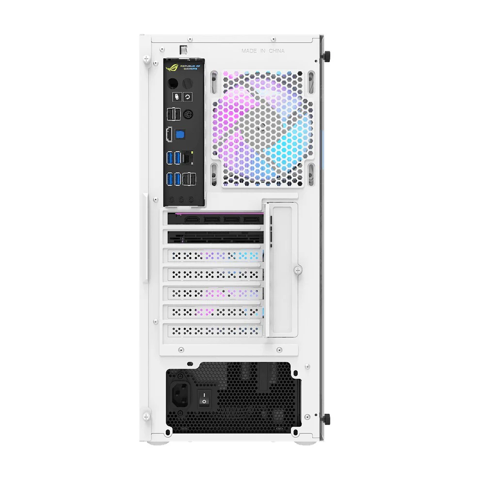 Darkflash DK352 Mesh Luxury ATX Gaming PC Case (Black, White) - Image 14