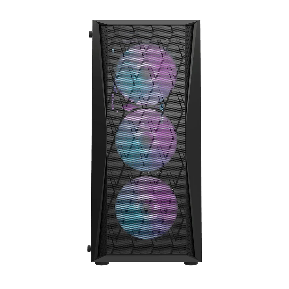Darkflash DK352 Mesh Luxury ATX Gaming PC Case (Black, White) - Image 7