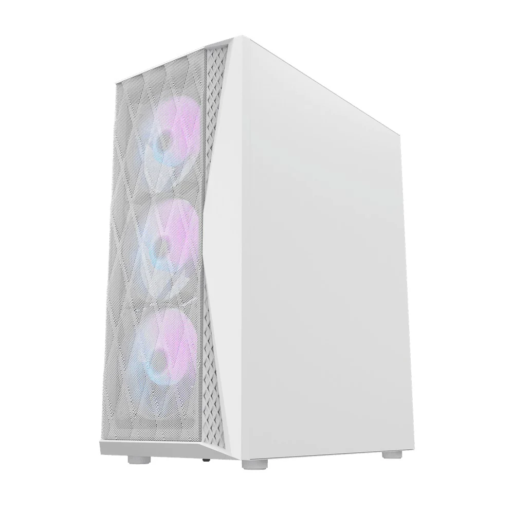 Darkflash DK352 Mesh Luxury ATX Gaming PC Case (Black, White) - Image 9