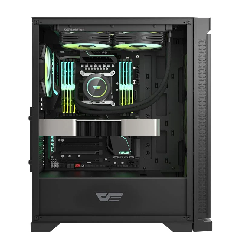 Darkflash DK361 Luxury ATX PC Case (Black) - Image 3