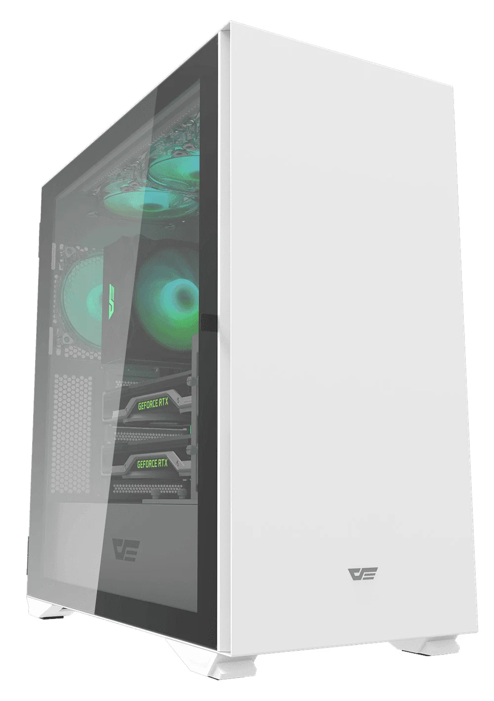 DarkFlash DLX 22 Luxury PC Gaming Case (White) - Image 2
