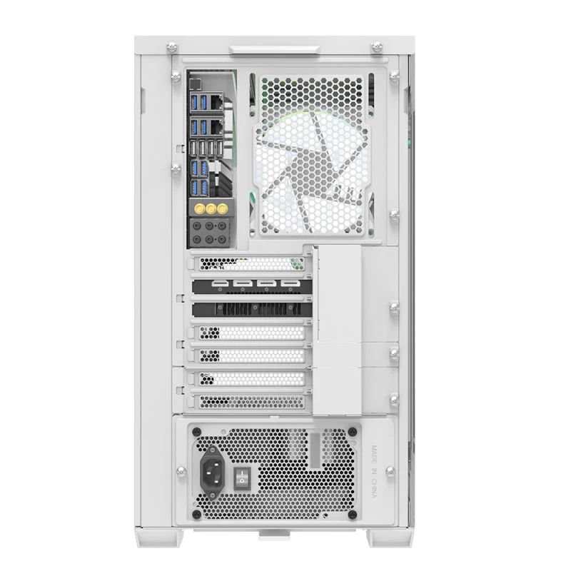 Darkflash DLX4000 Glass E-ATX PC Case (White) - Image 5