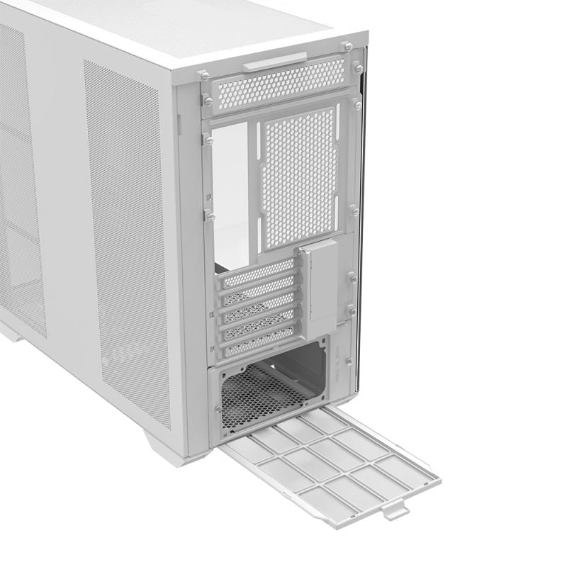 Darkflash DLX4000 Glass E-ATX PC Case (White) - Image 8