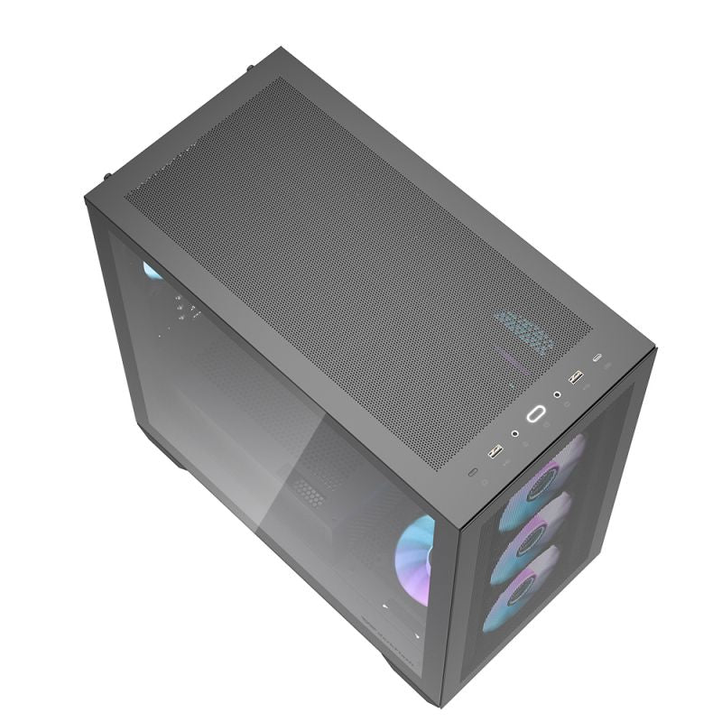 Darkflash DLX4000 Mesh E-ATX PC Case (Black) - Image 3