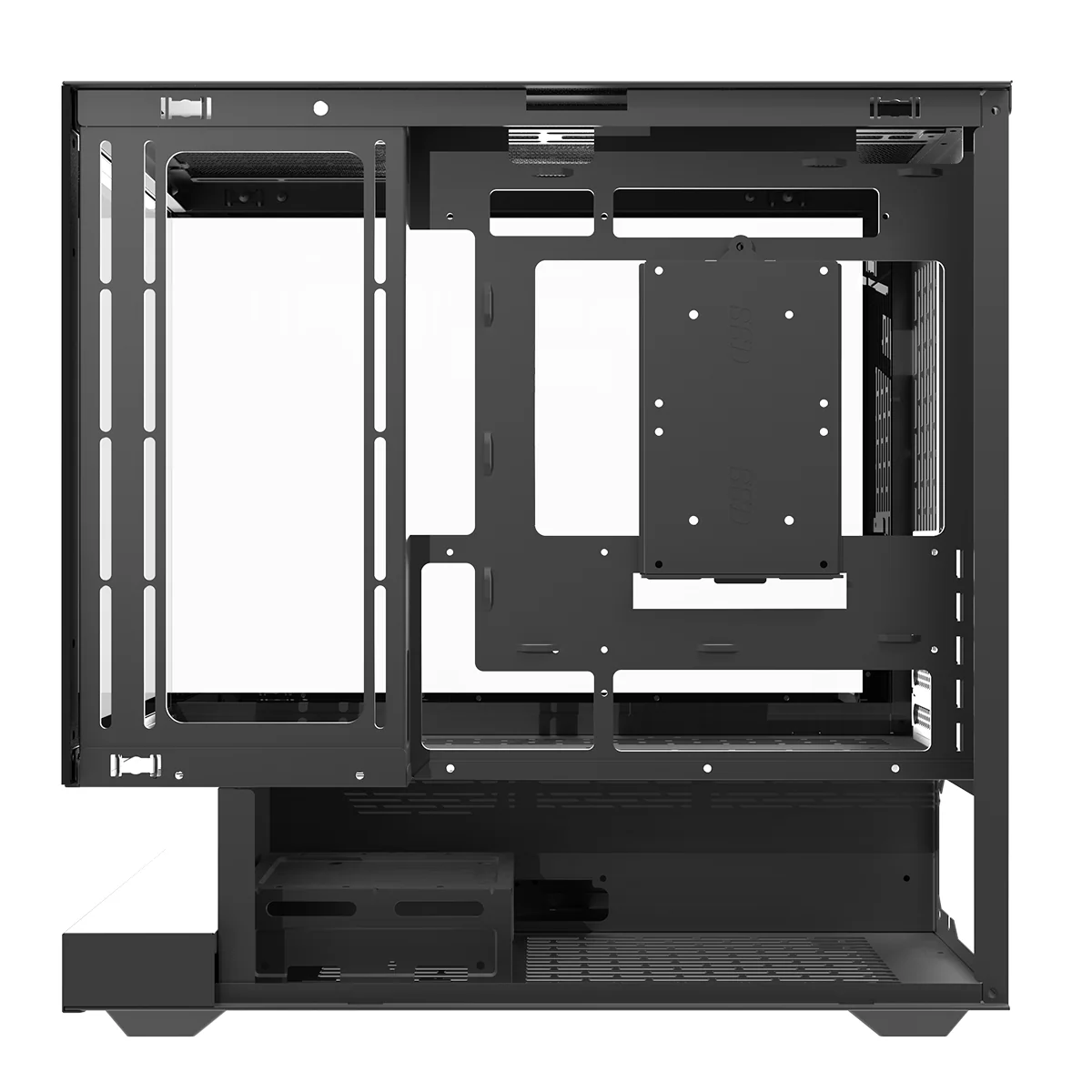 DarkFlash Floatron F1 Art Ultra TG Panel M-ATX PC Case (Black) - Image 19