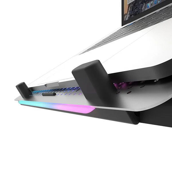 Darkflash G200 Plus Lightstrip Laptop Cooler (Silver) - Image 3