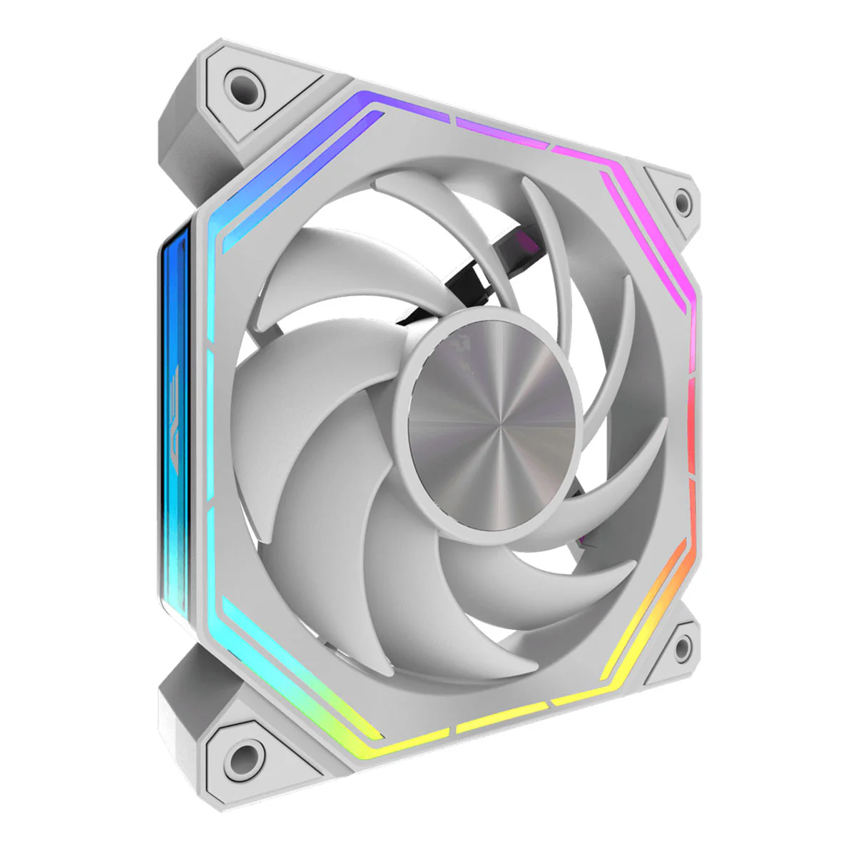 DarkFlash INF34 PWM ARGB Single Cooling Fan (Black, White) - Image 13