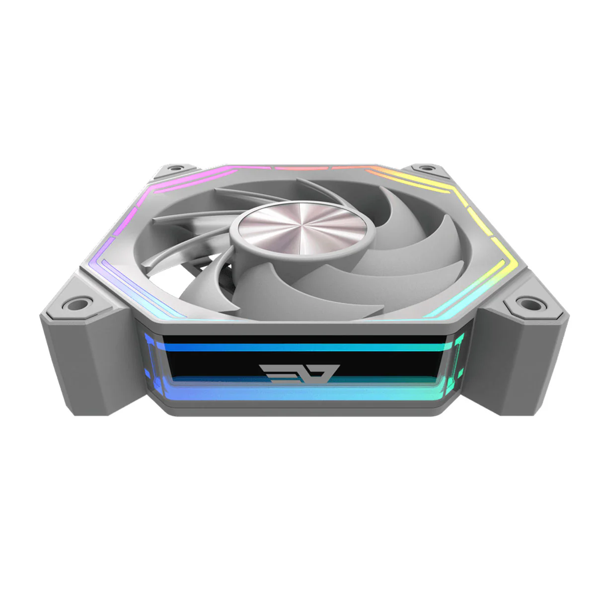 DarkFlash INF34 PWM ARGB Single Cooling Fan (Black, White) - Image 14