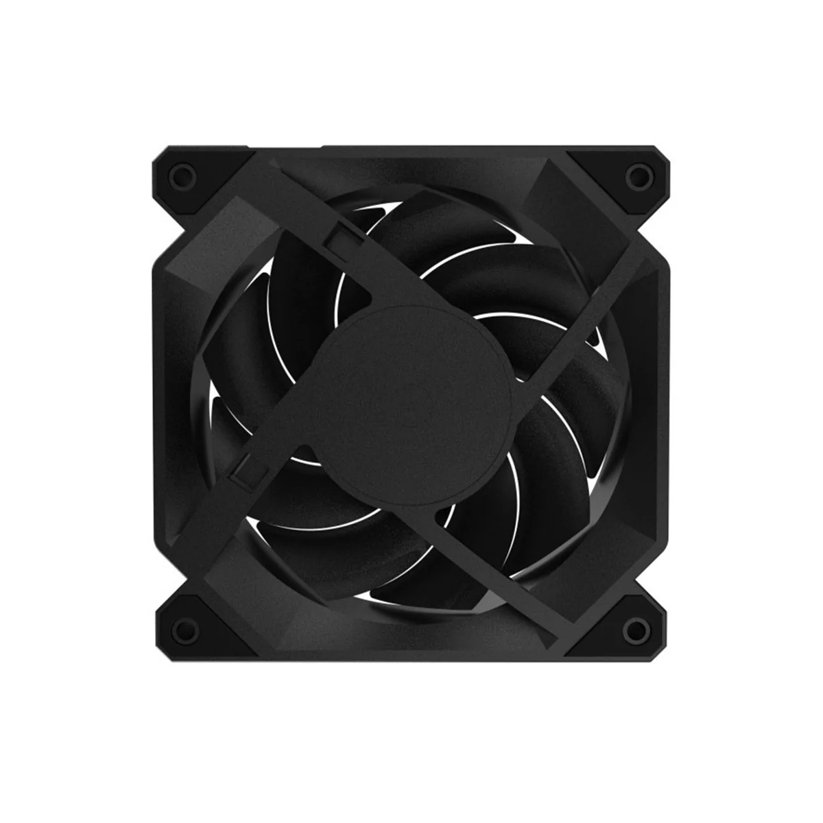 DarkFlash INF34R Single Reverse Blade PWM ARGB Cooling Fan (Black, White) - Image 8