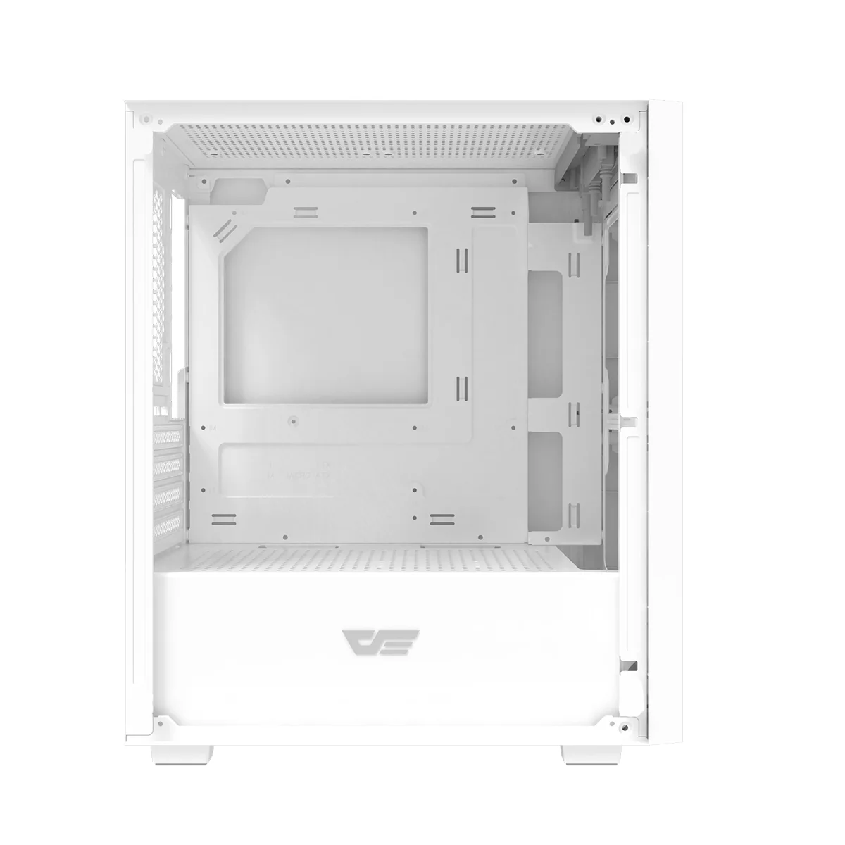 DarkFlash M305 TG Panel Luxury M-ATX PC Case (Black, White) - Image 21