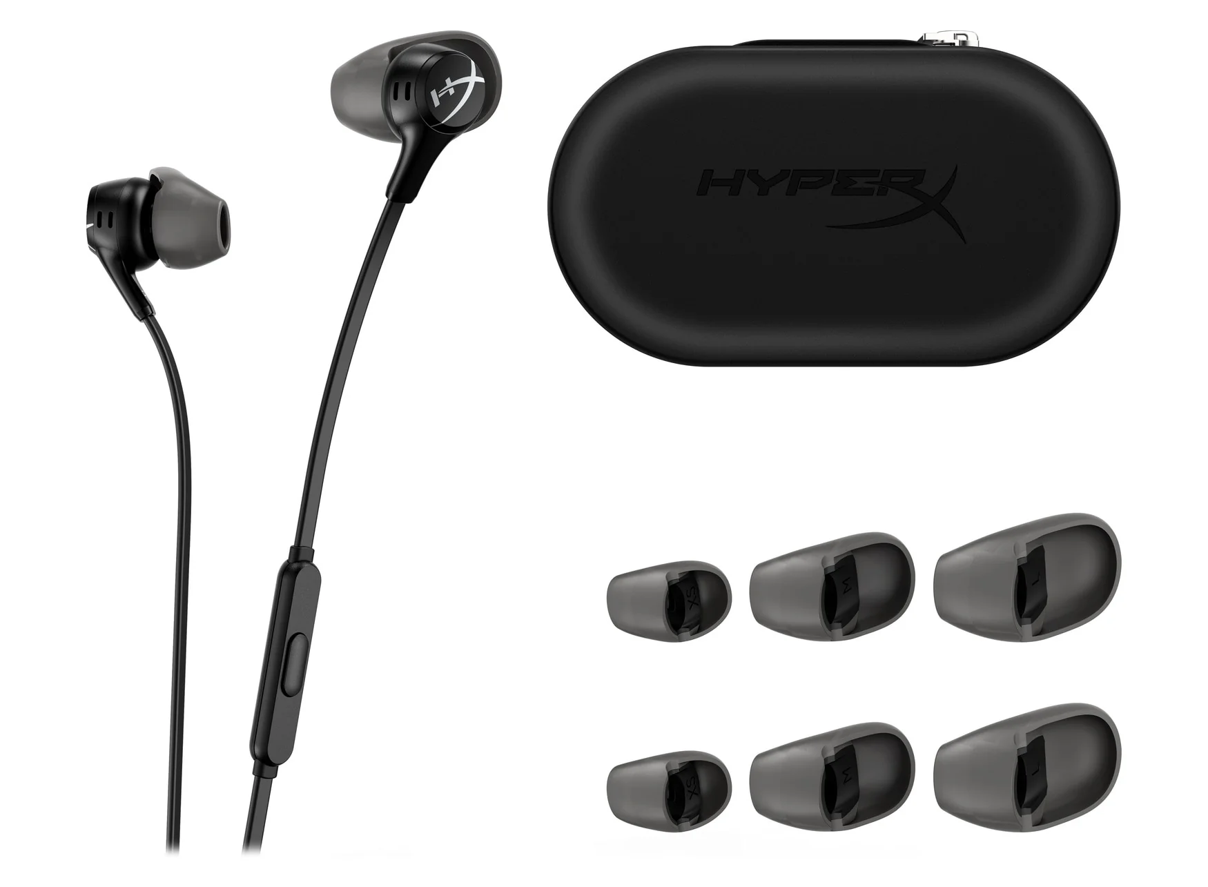HyperX Cloud Earbuds II Gaming Earbuds With Mic (Black) - Image 4