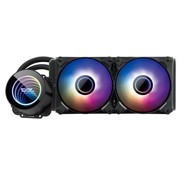 Darkflash Twister DX-240 V2 All-In-One 240MM Liquid CPU Cooler (Black) - Image 2
