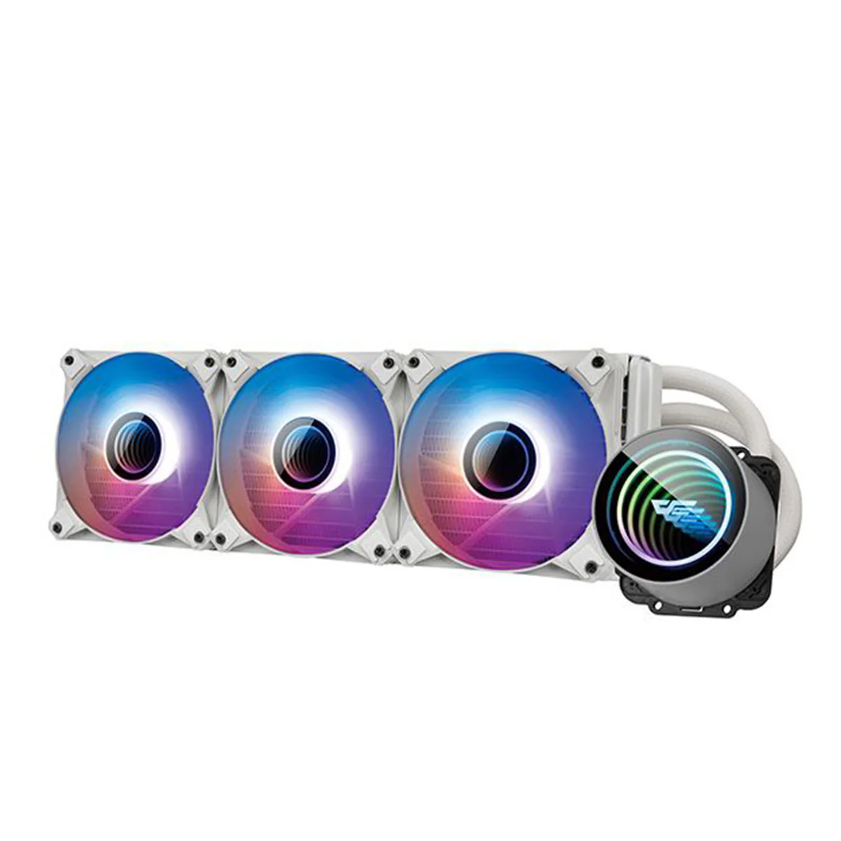 Darkflash Twister DX-360 V2.6 All-In-OnE 360MM Liquid Cpu Cooler (White) - Image 3