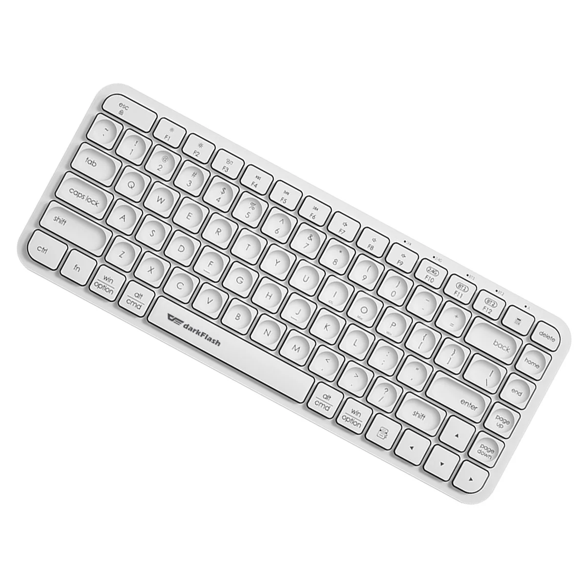 Darkflash V200 Wireless Bluetooth Keyboard (White) - Image 2