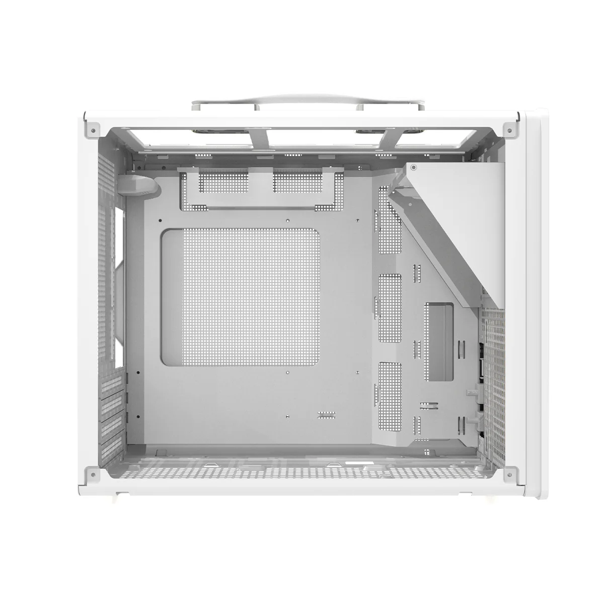 DarkFlash WD200 Wood Edition M-ATX PC Case (Black, White) - Image 21
