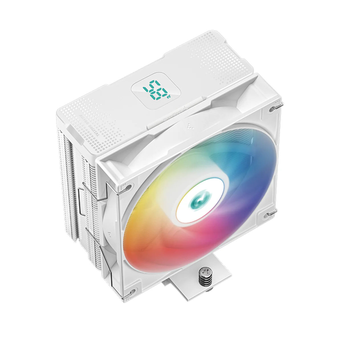 Deepcool AG400 Digital ARGB Single Tower CPU Cooler With A Temperature Display (Black, White) (R-AG400-BKADMN-G-1, R-AG400-WHADMN-G-1) - Image 14