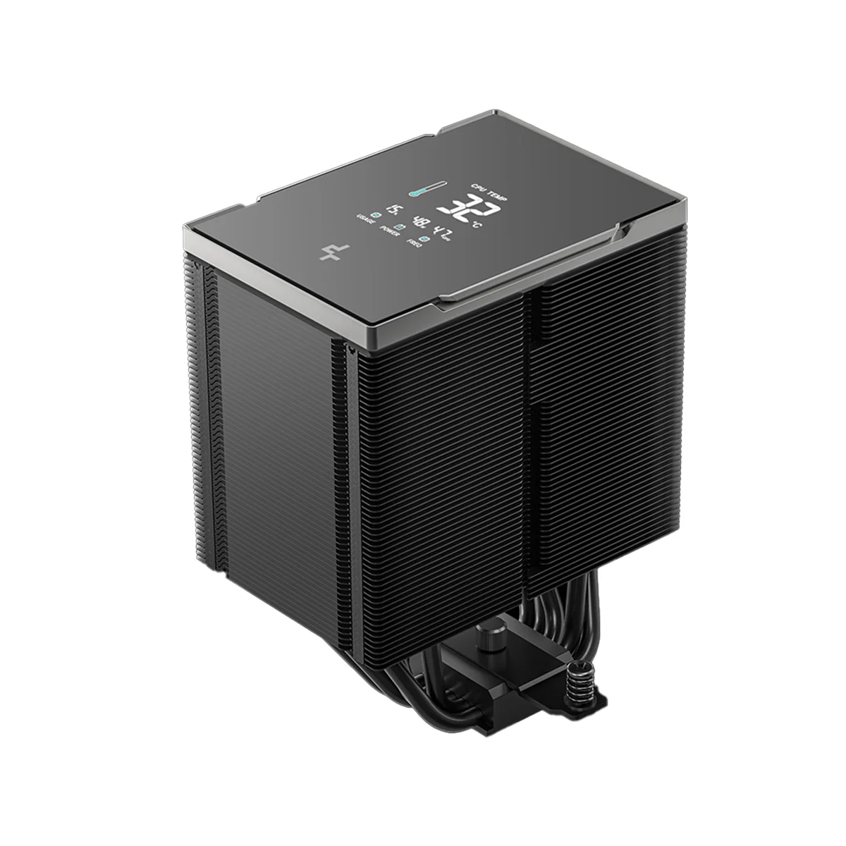 DeepCool AK500 G2 Digital NYX AI Dynamic Adjustment CPU Cooler with Digital Display (Black) (R-AK500G2-BKNNMN-GJD-1) - Image 3