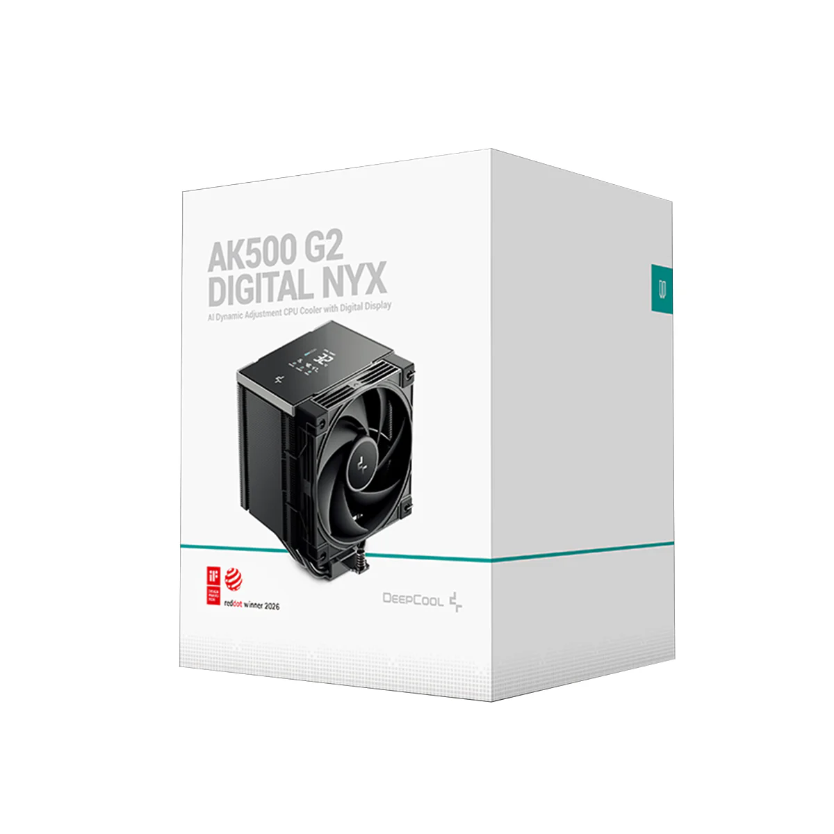 DeepCool AK500 G2 Digital NYX AI Dynamic Adjustment CPU Cooler with Digital Display (Black) (R-AK500G2-BKNNMN-GJD-1) - Image 9