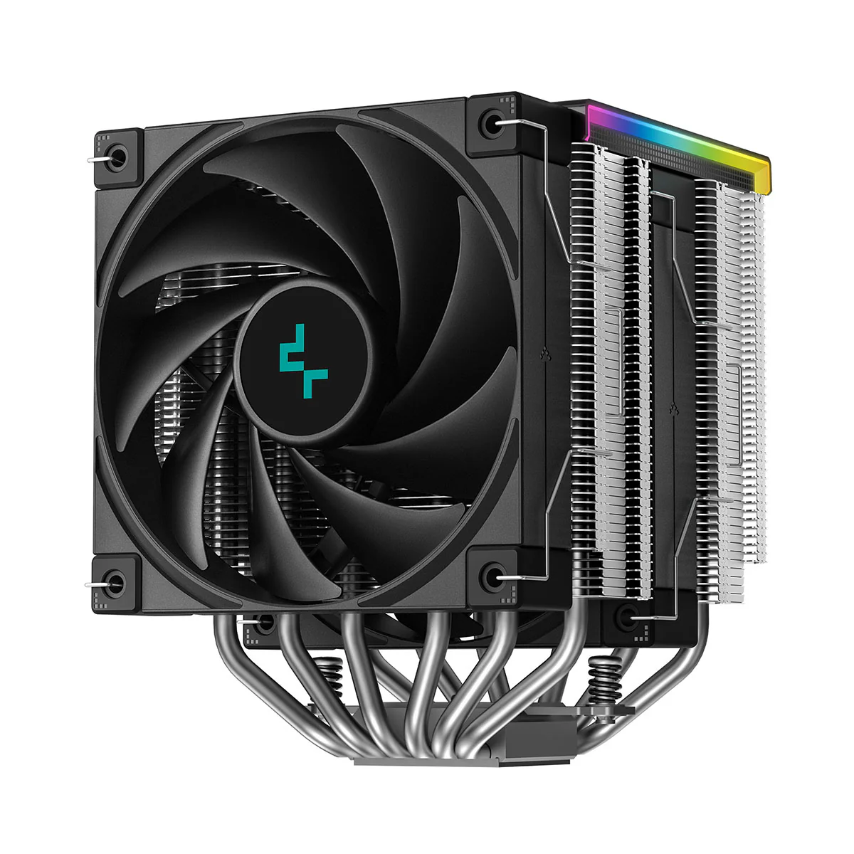 DeepCool AK620 Digital SE Performance CPU Cooler with a Status Display (Black, White) - Image 6