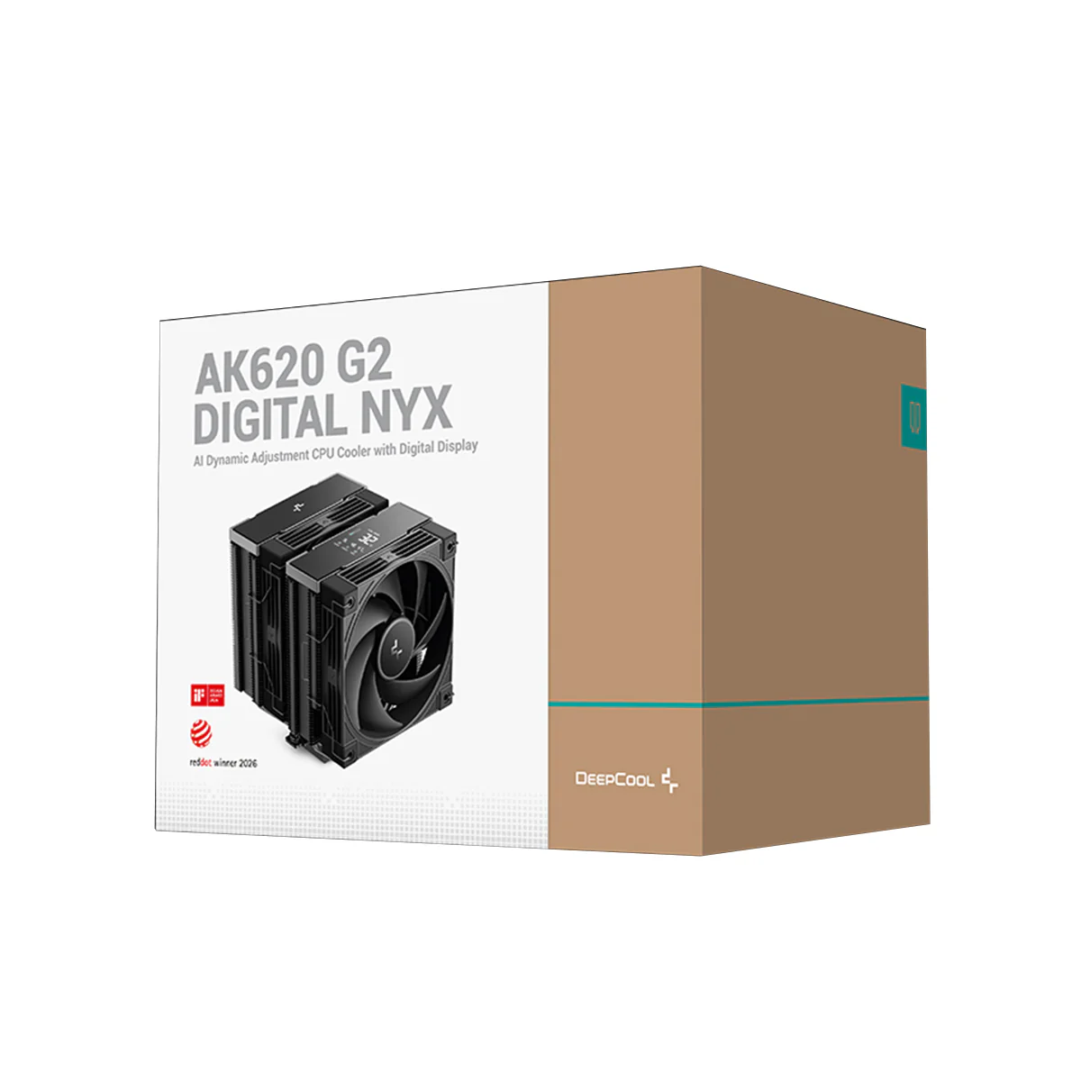 DeepCool AK620 G2 Digital NYX AI Dynamic Adjustment CPU Cooler with Digital Display (Black) (R-AK620G2-BKNNMN-GJD-1) - Image 9
