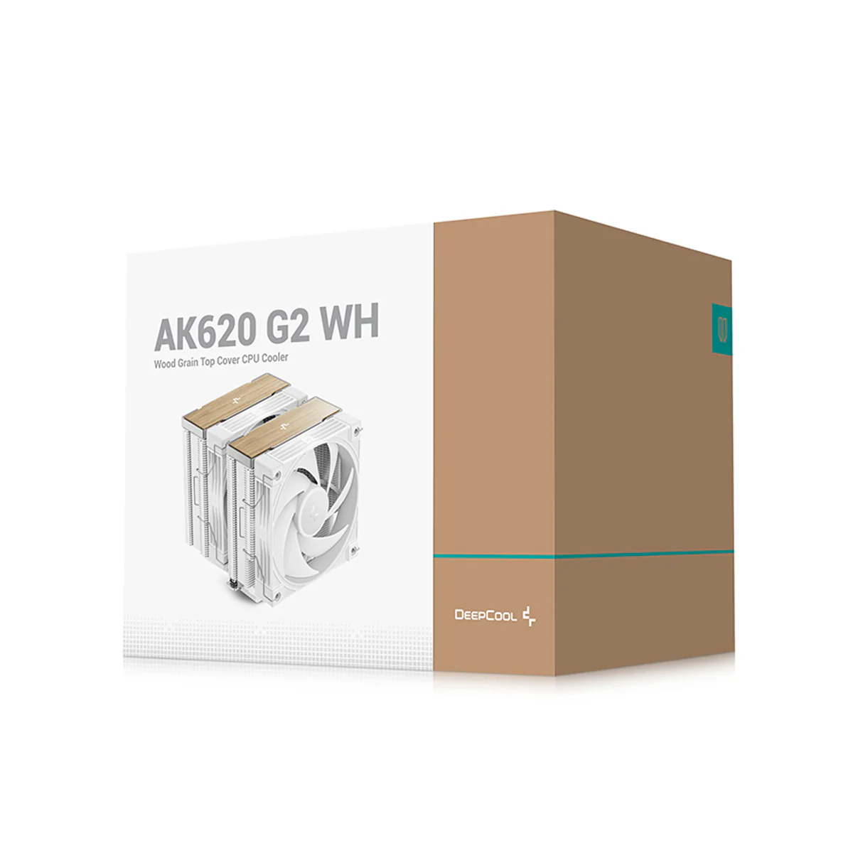 DeepCool AK620 G2 Wood Grain Top Cover CPU Cooler (Black, White) - Image 9