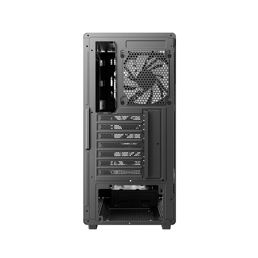 DeepCool CC550 4F Tempered Glass High-Airflow Mid-Tower ATX PC Case (Black) (R-CC550BKANA4-G) - Image 9