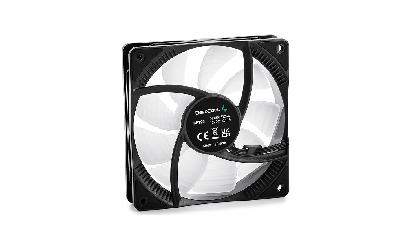 Deepcool CF120 Motherboard Controlled 120MM Addressable RGB LED Case Fan (DP-FA-RGB-CF120-1) - Image 4