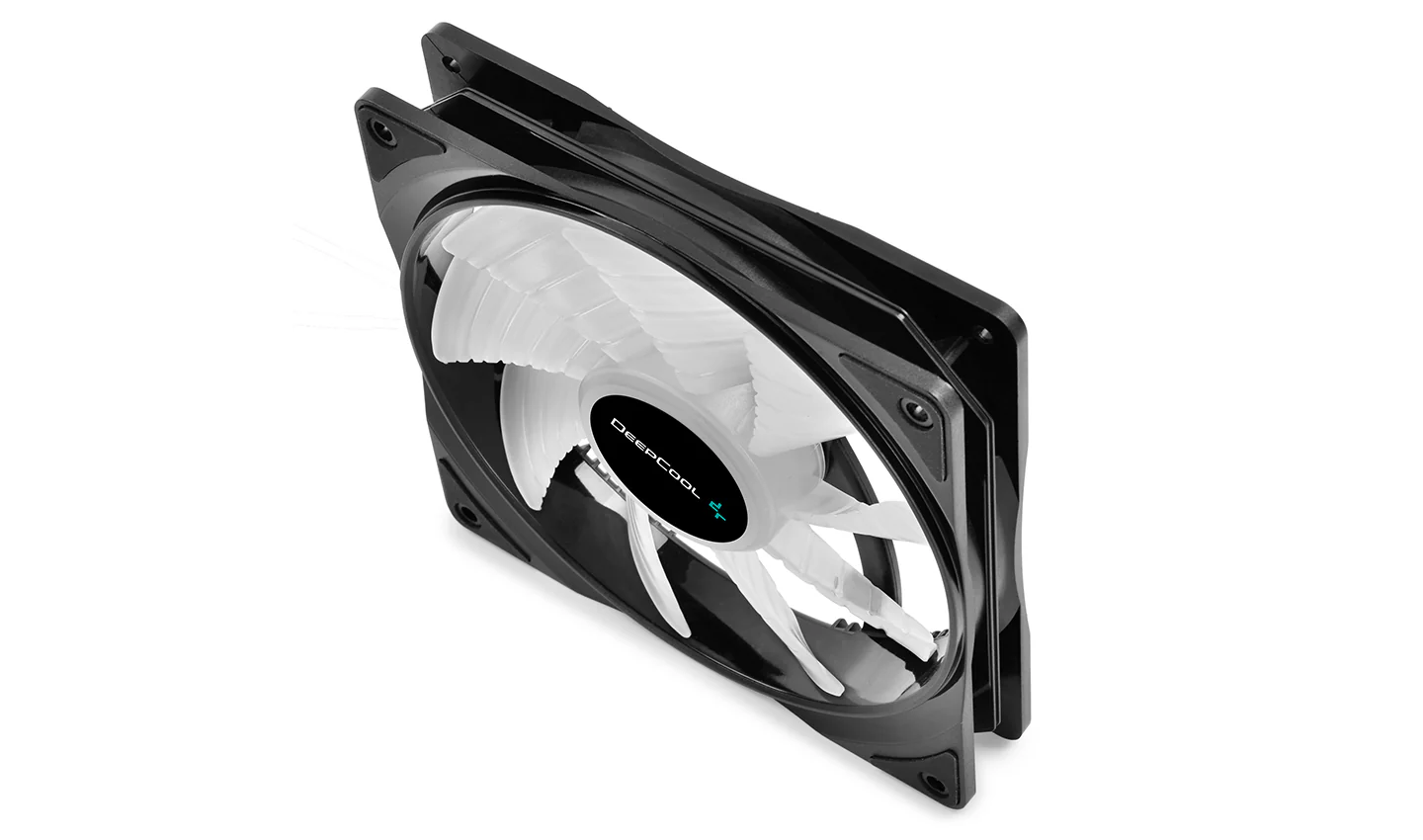 Deepcool CF140 2-in-1 Motherboard Controlled 140MM Addressable RGB LED Case Fan (DP-FA-RGB-CF140-2) - Image 4