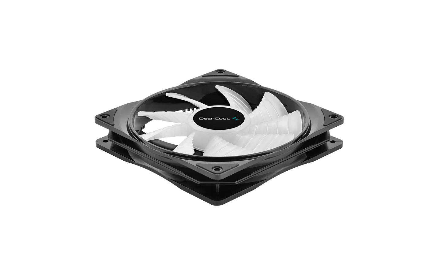 Deepcool CF140 2-in-1 Motherboard Controlled 140MM Addressable RGB LED Case Fan (DP-FA-RGB-CF140-2) - Image 6