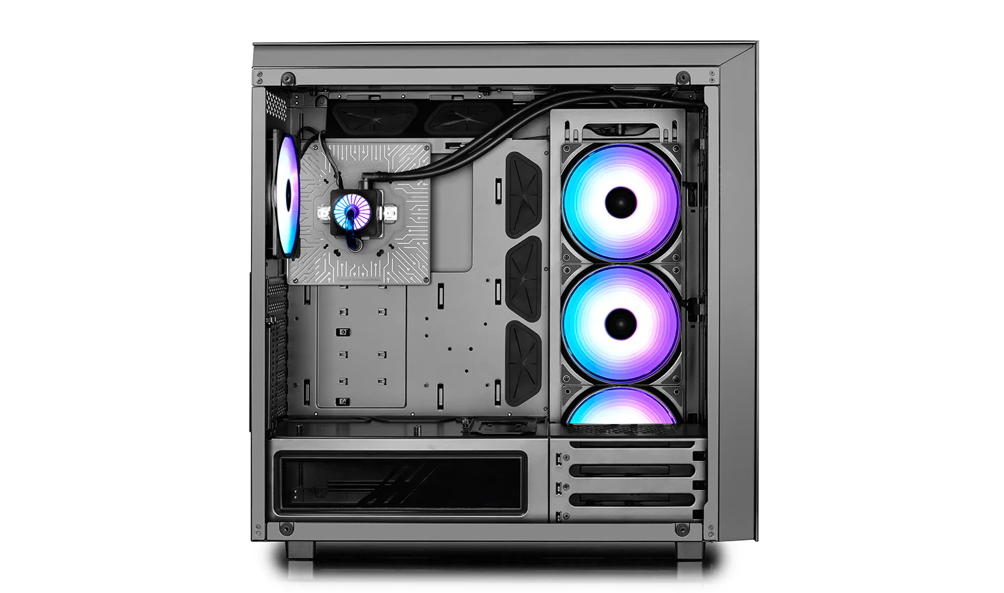 Deepcool CF140 2-in-1 Motherboard Controlled 140MM Addressable RGB LED Case Fan (DP-FA-RGB-CF140-2) - Image 7