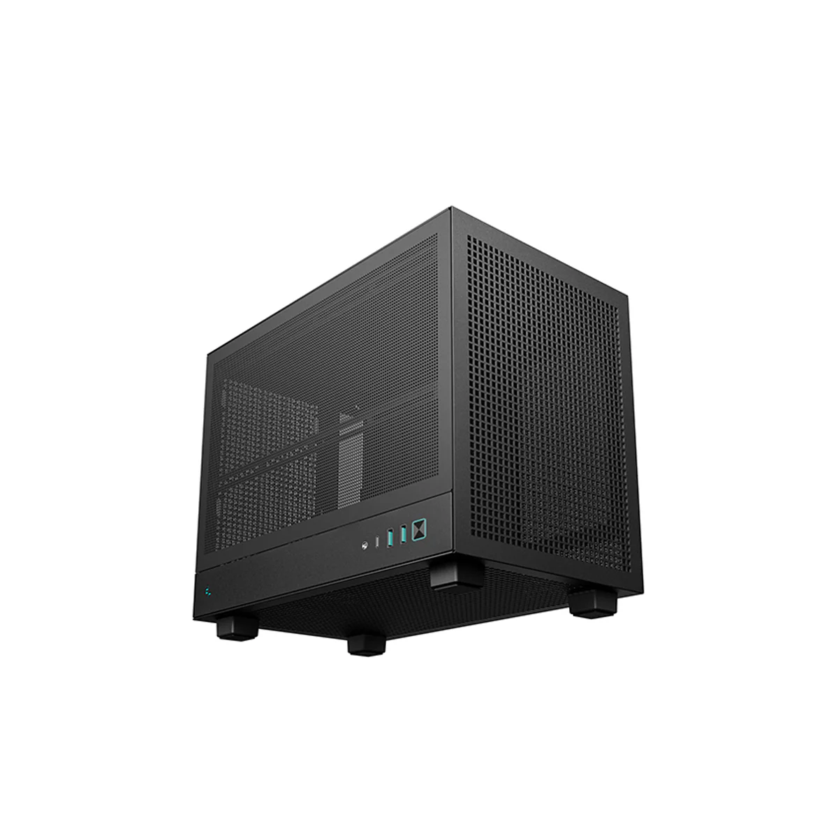 Deepcool CH160 MESH Mini-ITX Ultra Portable High Flow PC Case (Black, White) - Image 3