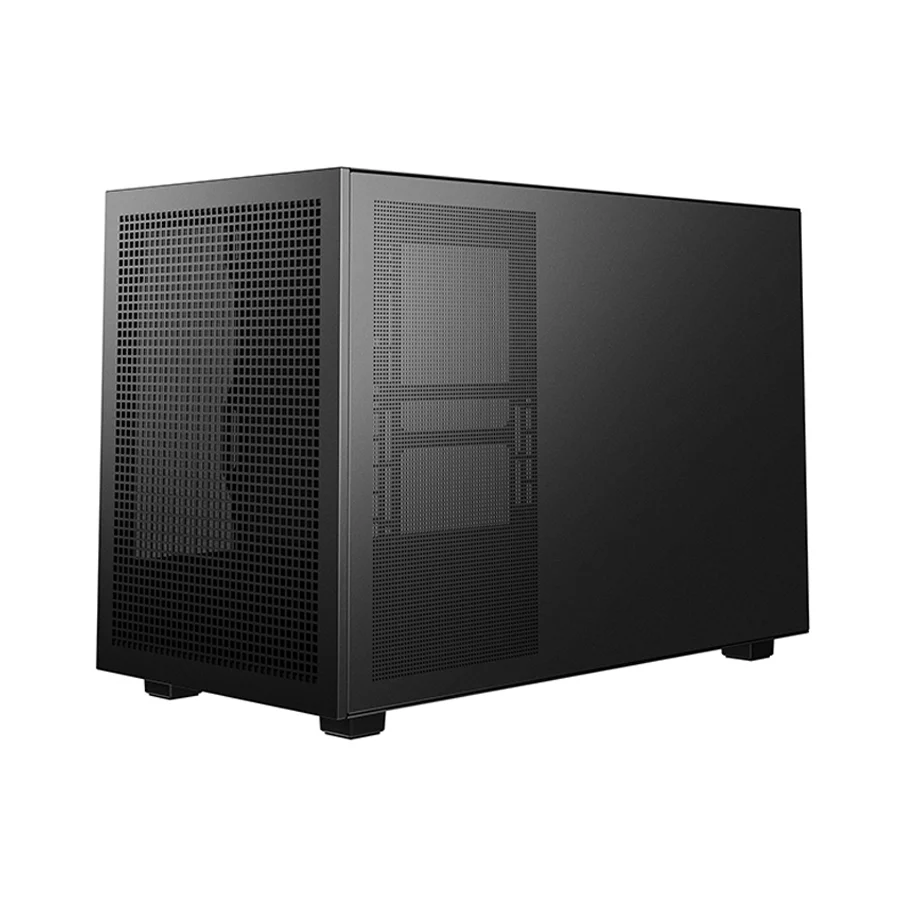 DeepCool CH260 Wood High Airflow Compact M-ATX Wood Grain PC Case (Black, White) (R-CH260-BKNWM0-G-1, R-CH260-WHNWM0-G-1) - Image 9