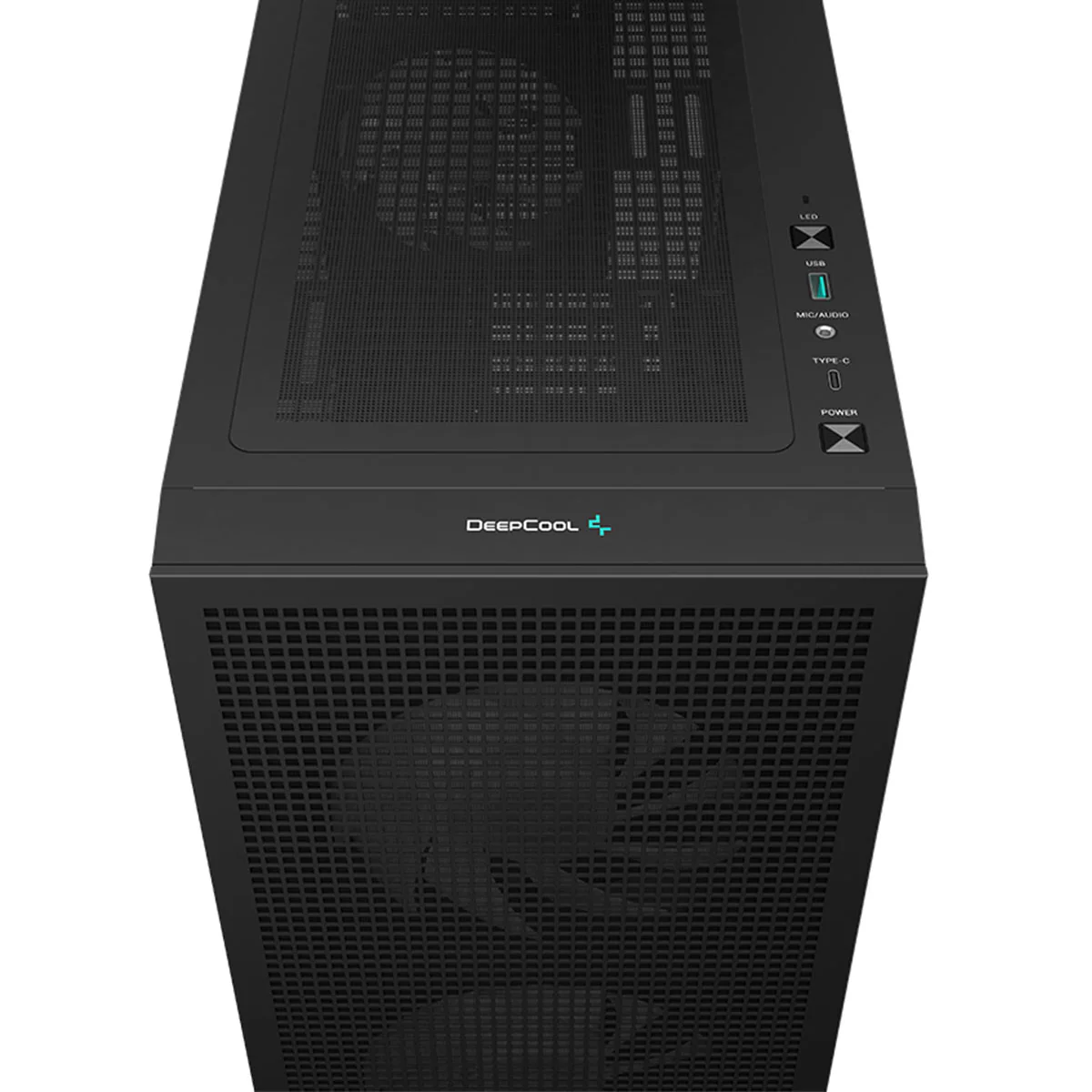 Deepcool CH360 Micro Tower Mini-ITX/Micro ATX Case Airflow Tempered glass + Mesh side panel (Black, White) - Image 10