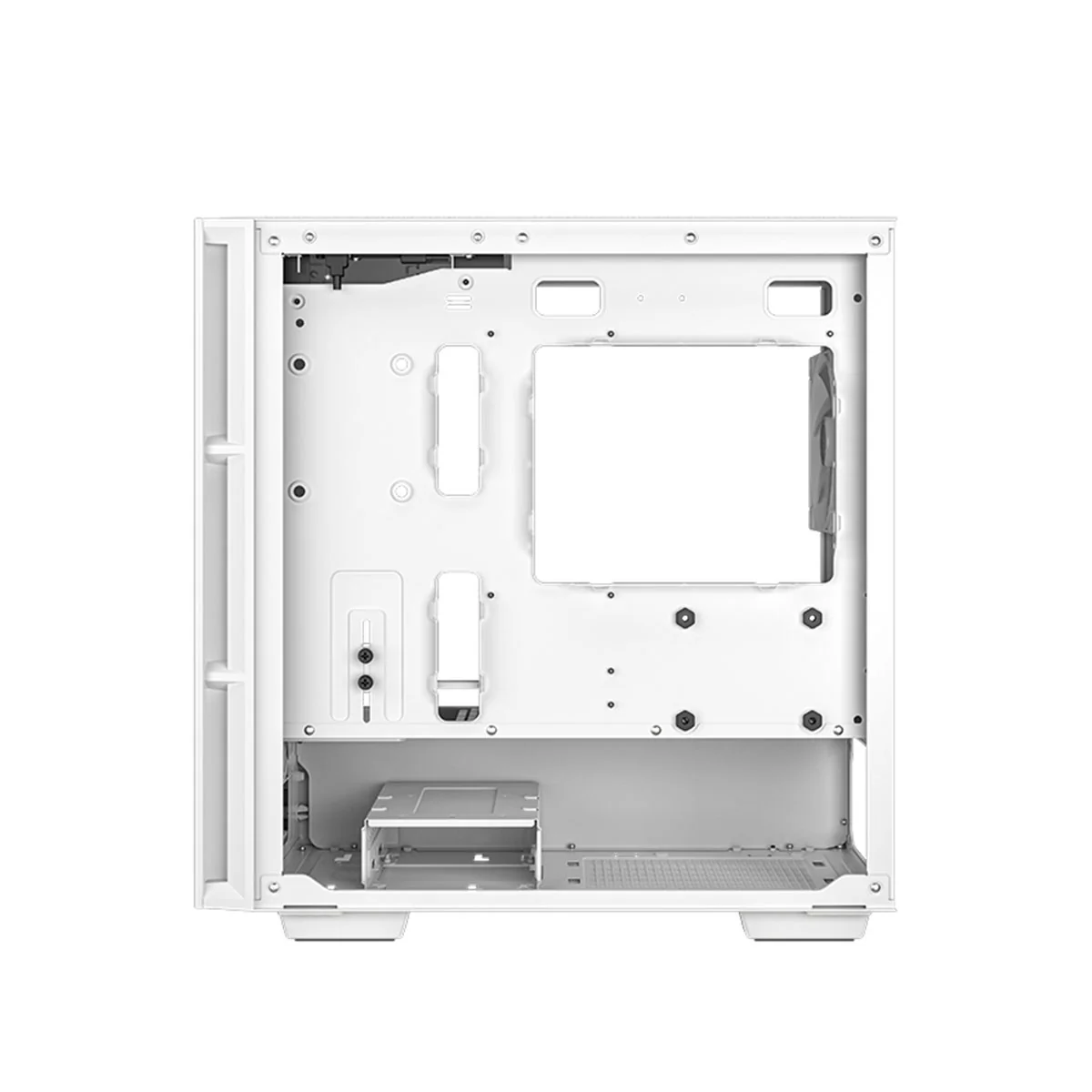 Deepcool CH360 Micro Tower Mini-ITX/Micro ATX Case Airflow Tempered glass + Mesh side panel (Black, White) - Image 27