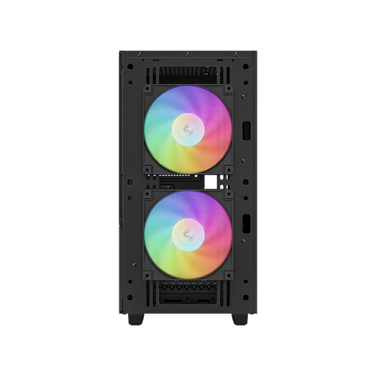 Deepcool CH360 Micro Tower Mini-ITX/Micro ATX Case Airflow Tempered glass + Mesh side panel (Black, White) - Image 4