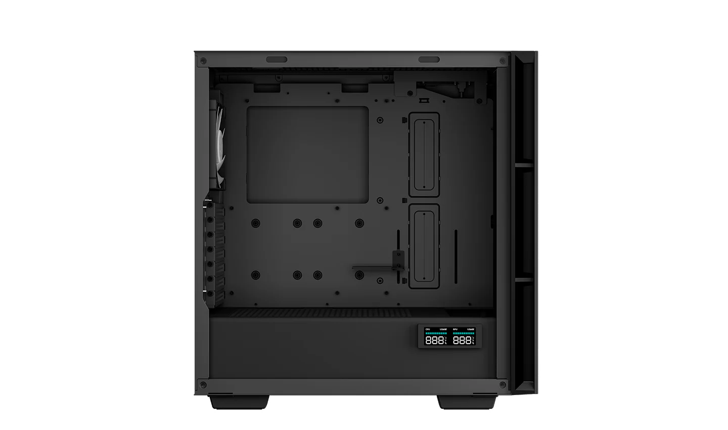 Deepcool CH560 Digital Airflow Case w/ Status Screen (Black) (R-CH560-BKAPE4D-G-1) - Image 6