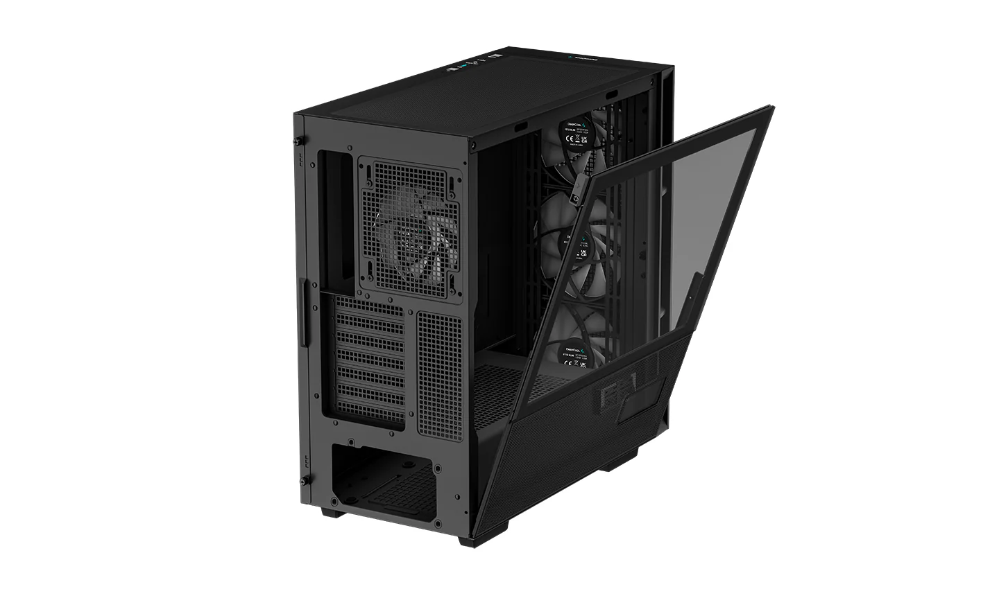 Deepcool CH560 Digital Airflow Case w/ Status Screen (Black) (R-CH560-BKAPE4D-G-1) - Image 8
