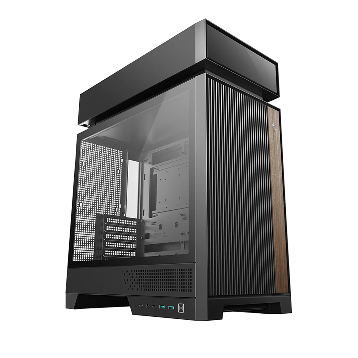 DeepCool CL660 High Cooling Performance ATX Compact Case (Black, White) - Image 2
