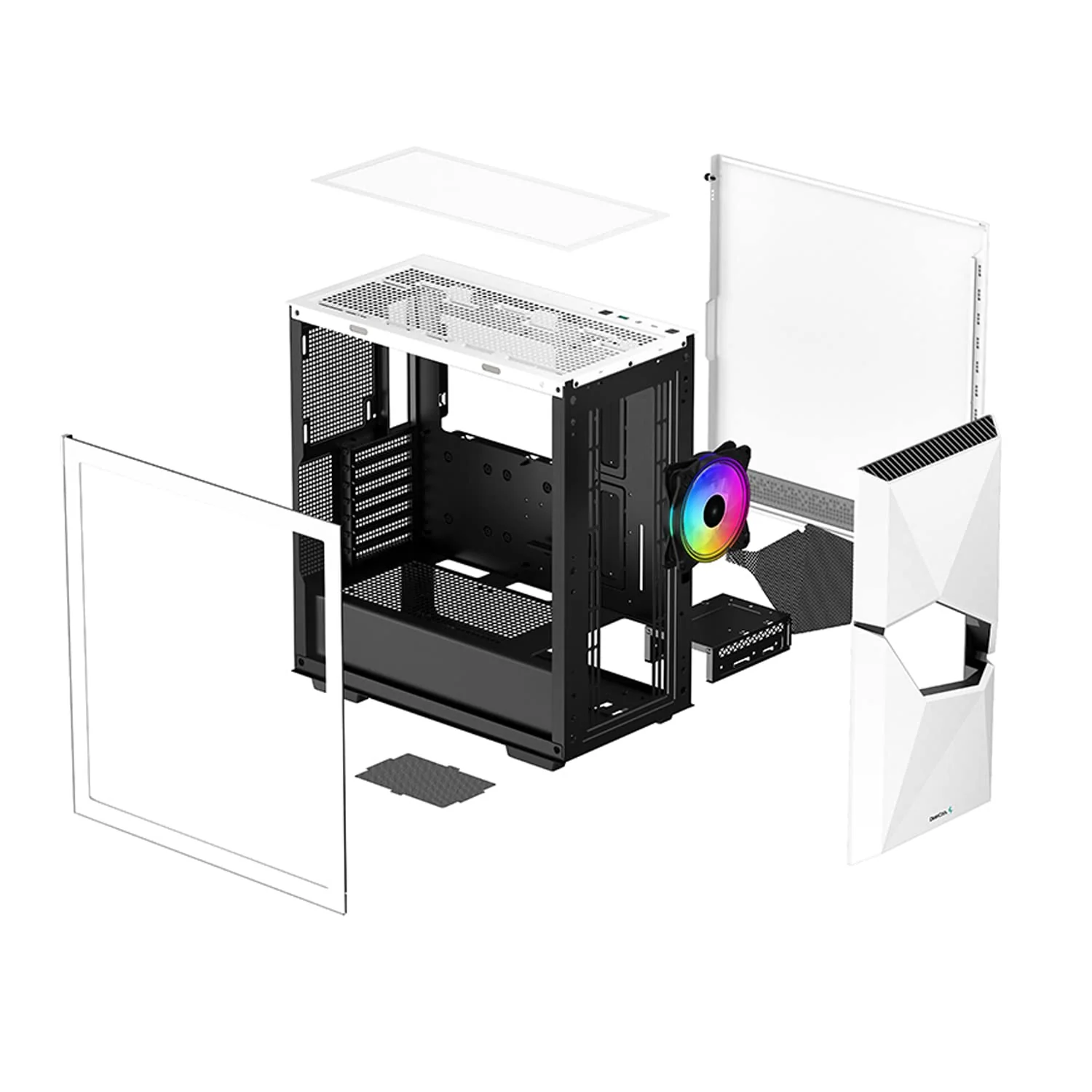 Deepcool Cyclops WH Mid-Tower ATX Case (White) (R-WHAAE1-C-1) - Image 9