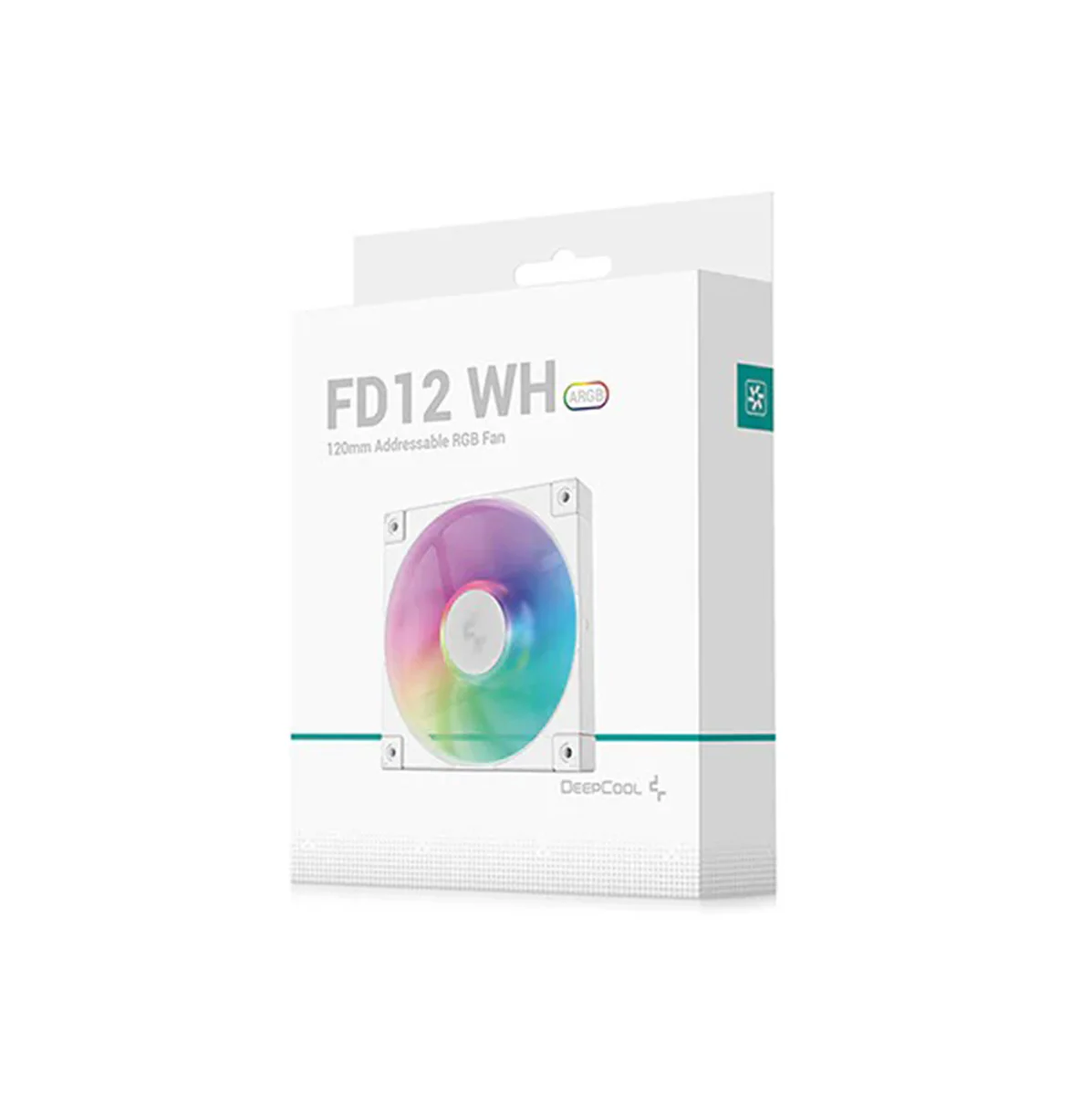 DeepCool FD12 ARGB Single 120mm Fan (Black, White) - Image 13