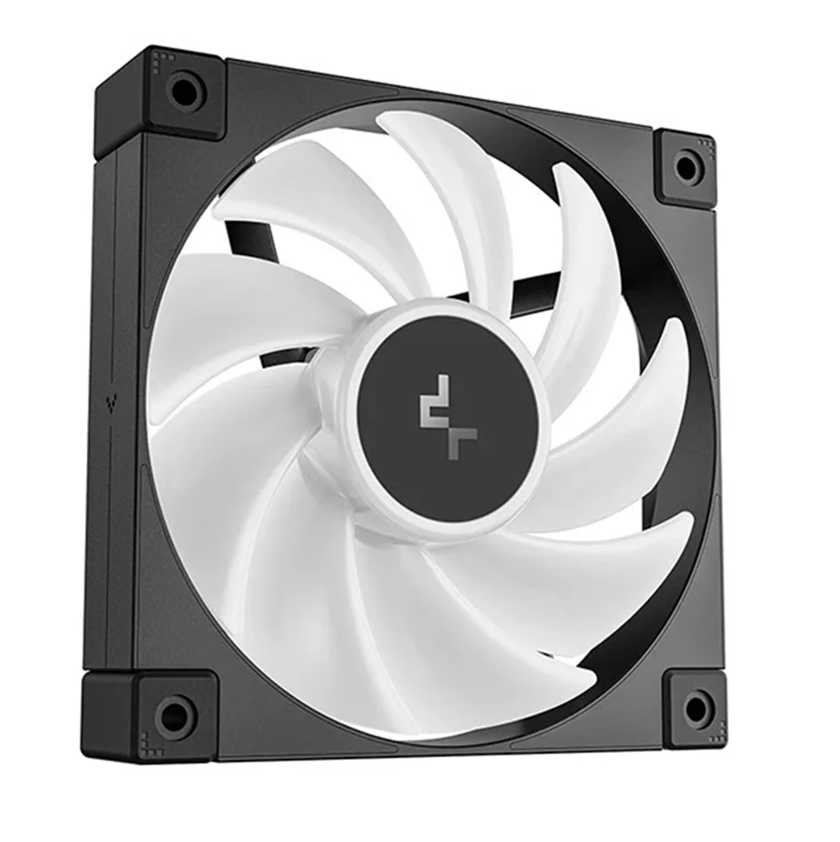 DeepCool FD12 ARGB Single 120mm Fan (Black, White) - Image 5