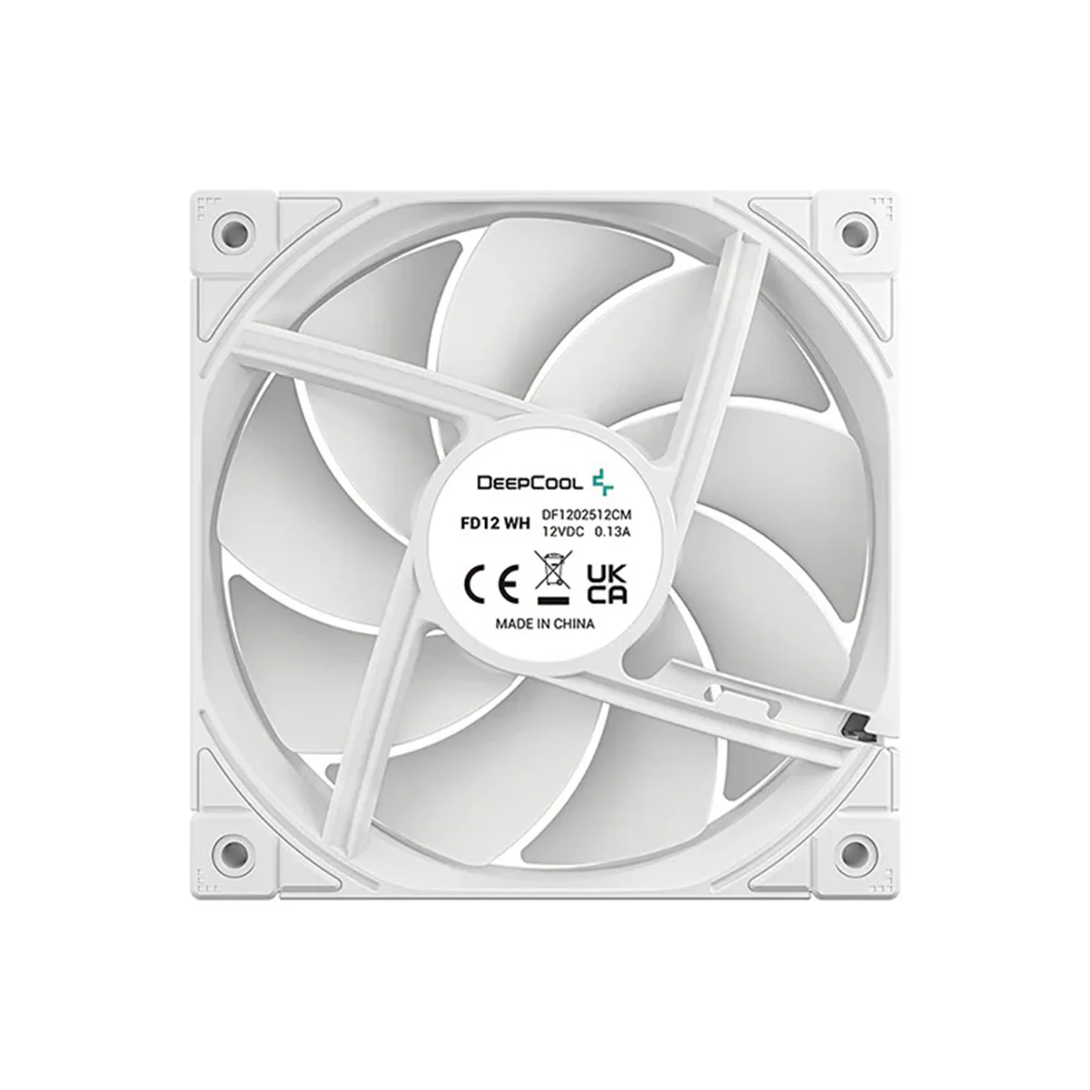 DeepCool FD12 Single 120mm Performance Fan (Black, White) - Image 10