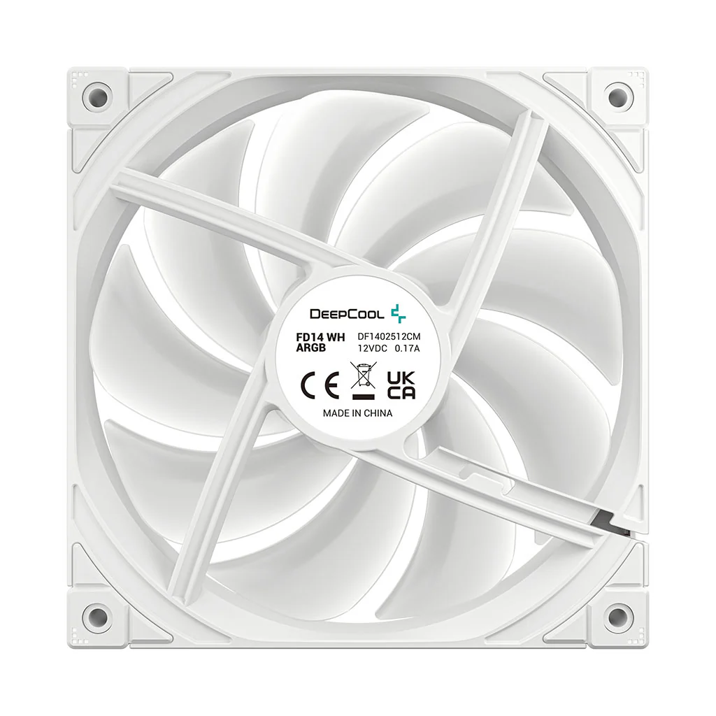DeepCool FD14 ARGB 140mm Performance Fan (Black, White) - Image 15