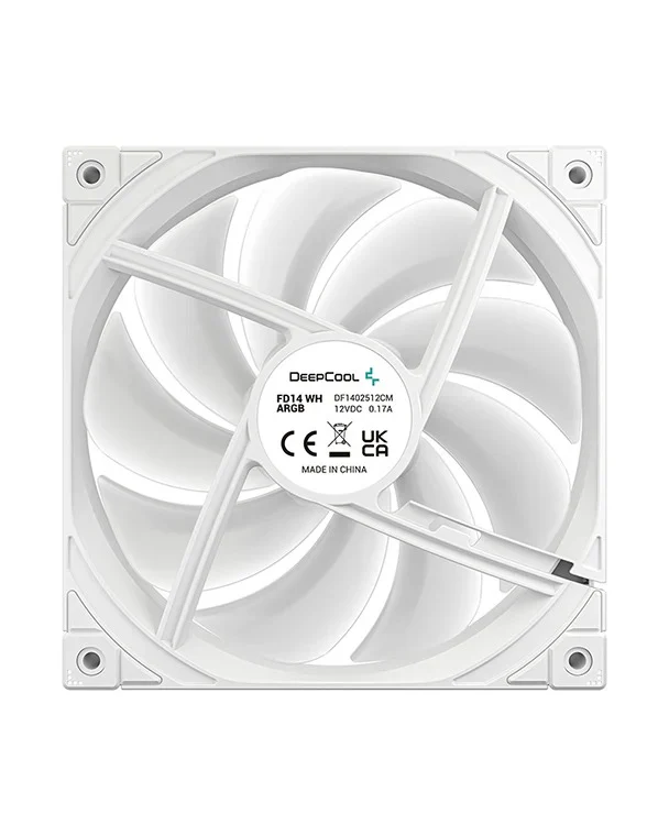 DeepCool FD14 ARGB 3x140mm Fans (Black, White) (R-FD14-BKAPN3-G, R-FD14-WHAPN3-G) - Image 13