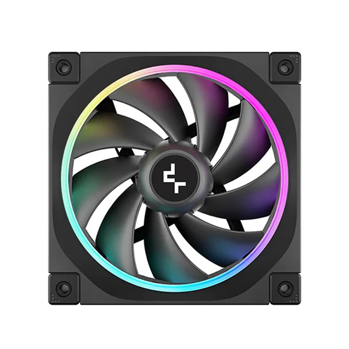 Deepcool FL12 120mm Unique ARGB Cooling Fan - 1-Pack (Black, White) (R-FL12-BKAPN1-G, R-FL12-WHAPN1-G) - Image 4
