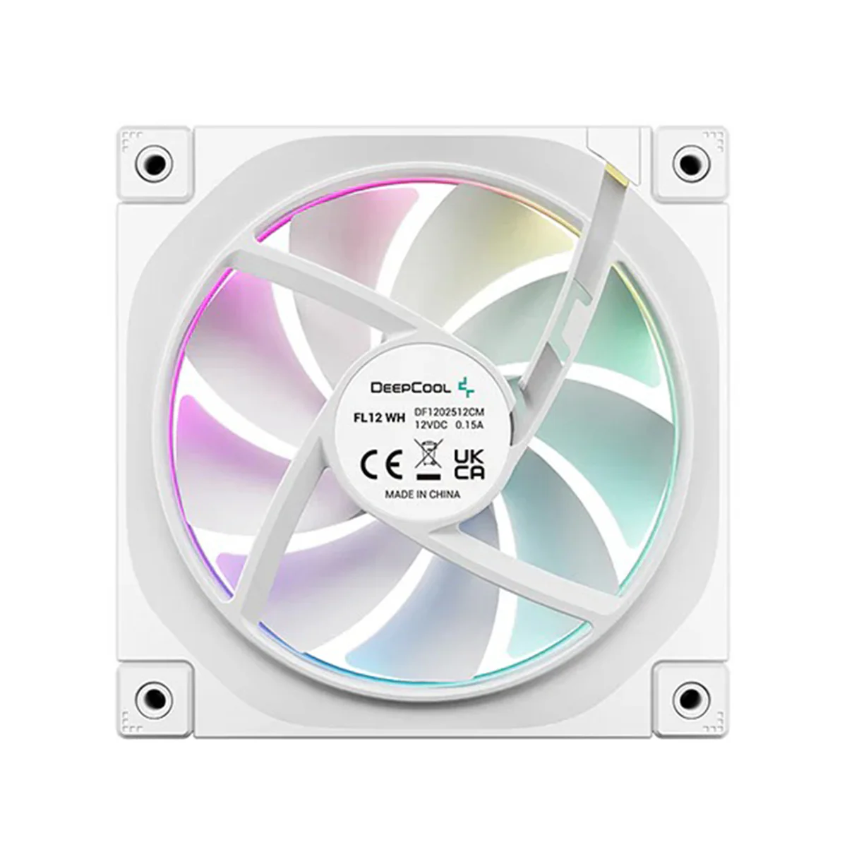 Deepcool FL12 120mm Unique ARGB Cooling Fan - 3-Pack (Black, White) (R-FL12-BKAPN3-G, R-FL12-WHAPN3-G) - Image 11