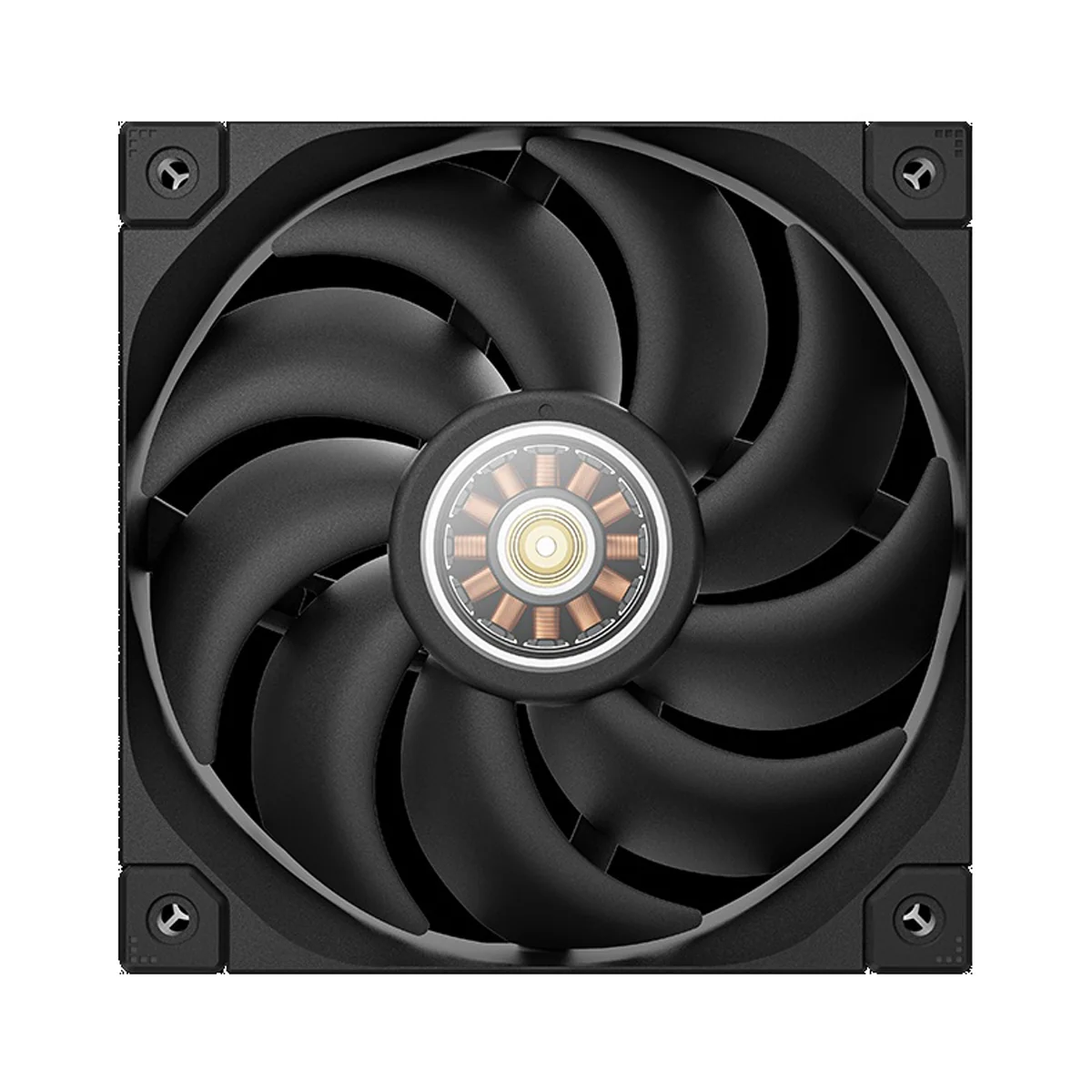 DeepCool FT14 Single 140mm Highly Efficient Performance Fan (Black, White) - Image 4