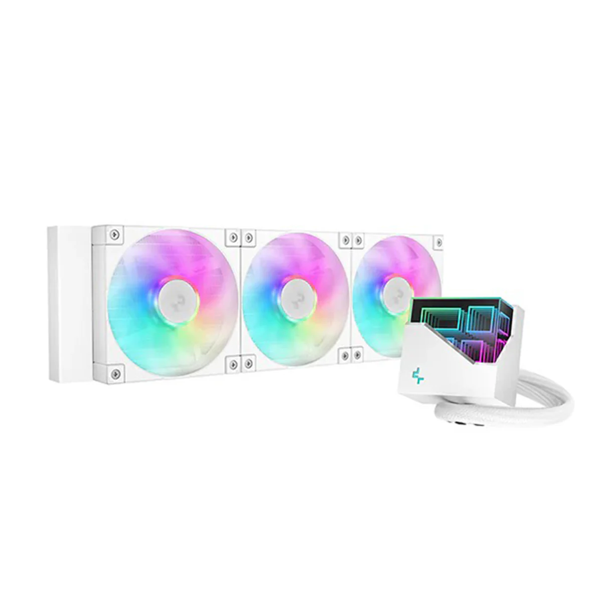 Deepcool LT360 WH ARGB 360mm Liquid CPU Cooler (White) (R-LT360-WHAMNC-G-1) - Image 2