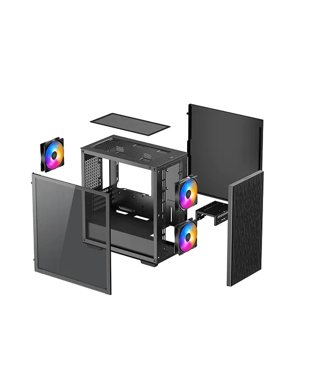 DEEPCOOL MATREXX 40 Micro-ATX Case (DP-MATX-MATREXX40-3FS) - Image 3